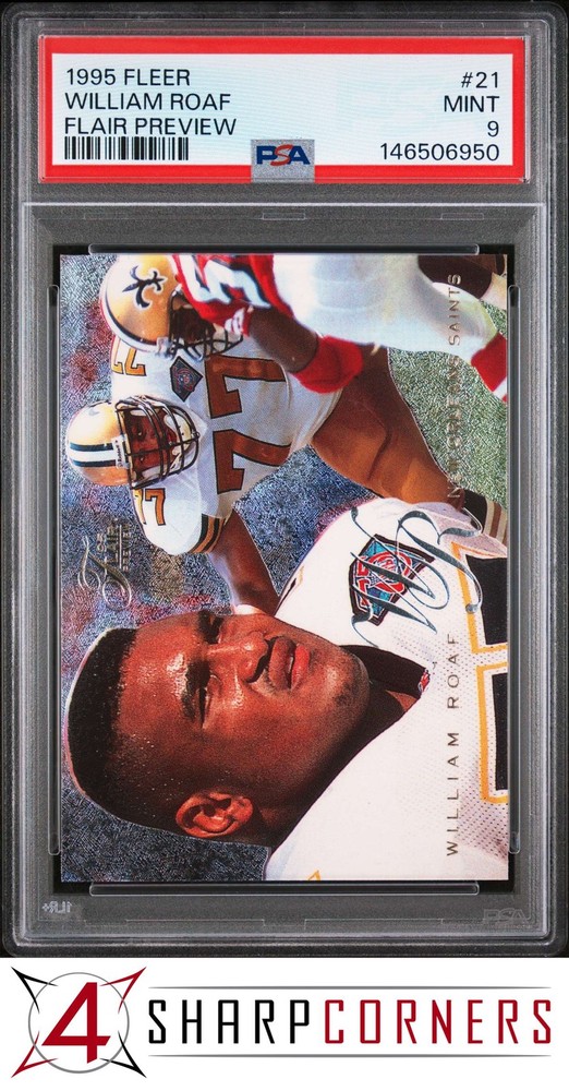 1995 Fleer Flair Preview #21 William Roaf Hof Pop 1 Psa 9eBay’s best selection of sports cards is always at 4SC