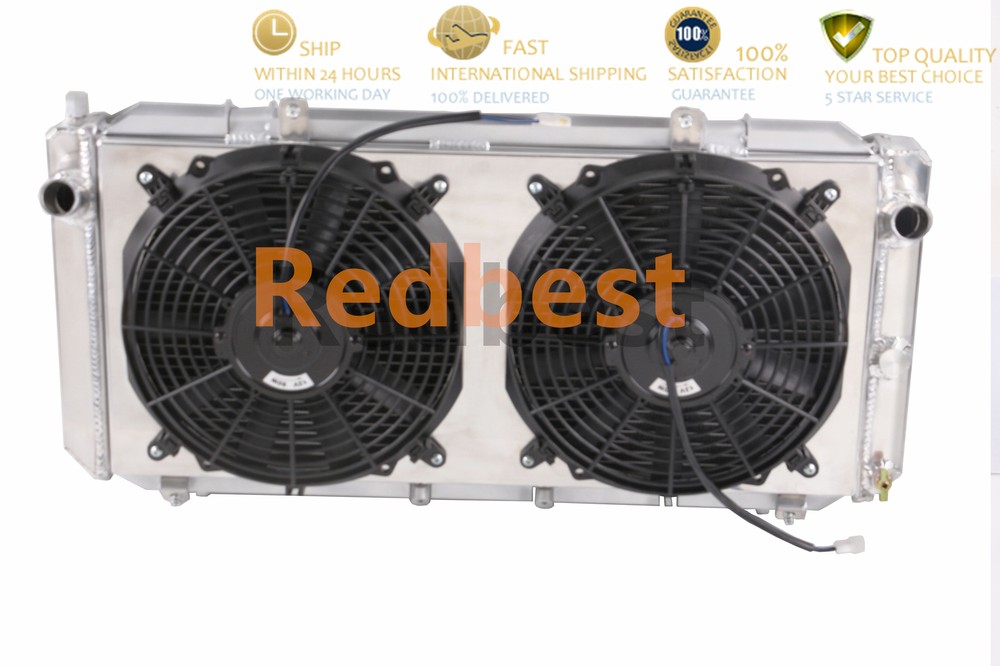 Alu Radiator Shroud Fan For Toyota MR2 Turbo Coupe l4  2-Door 2.0L 1991-95 92 93