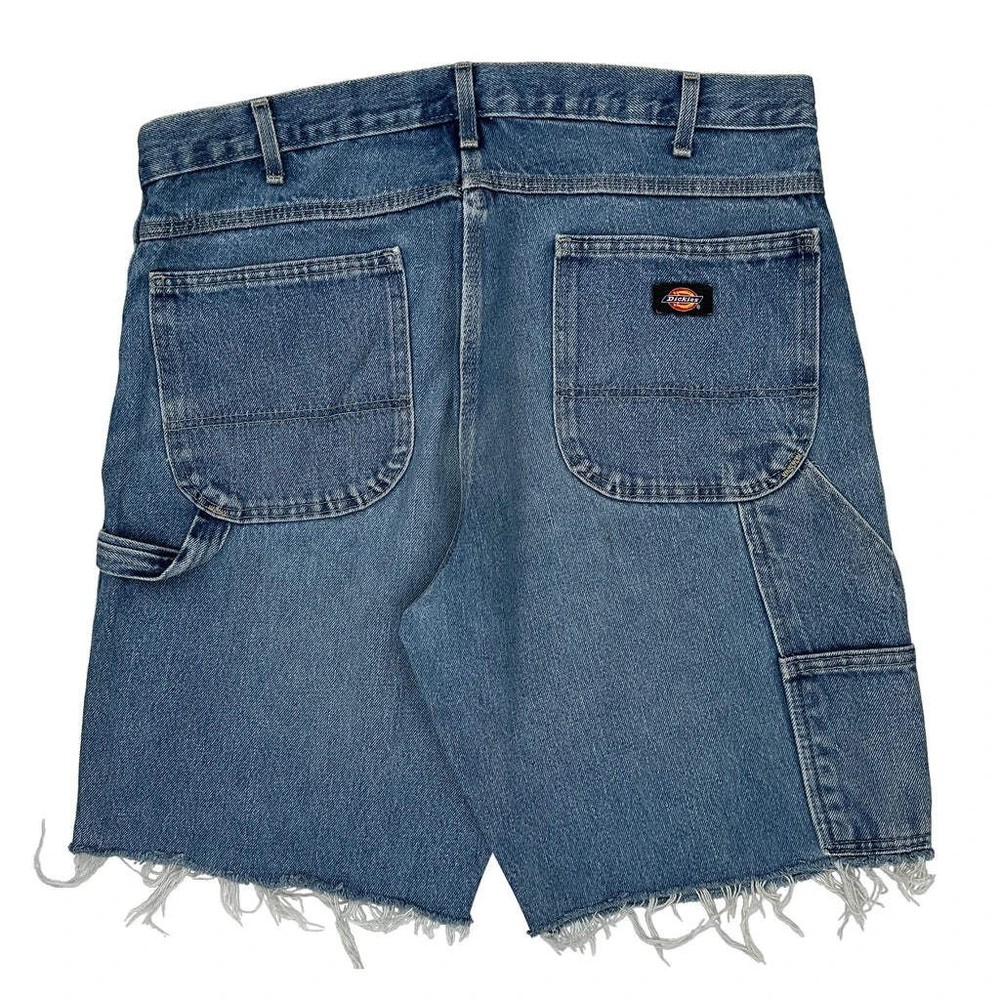 Dickies Denim Shorts - 36W 10L Blue Cotton