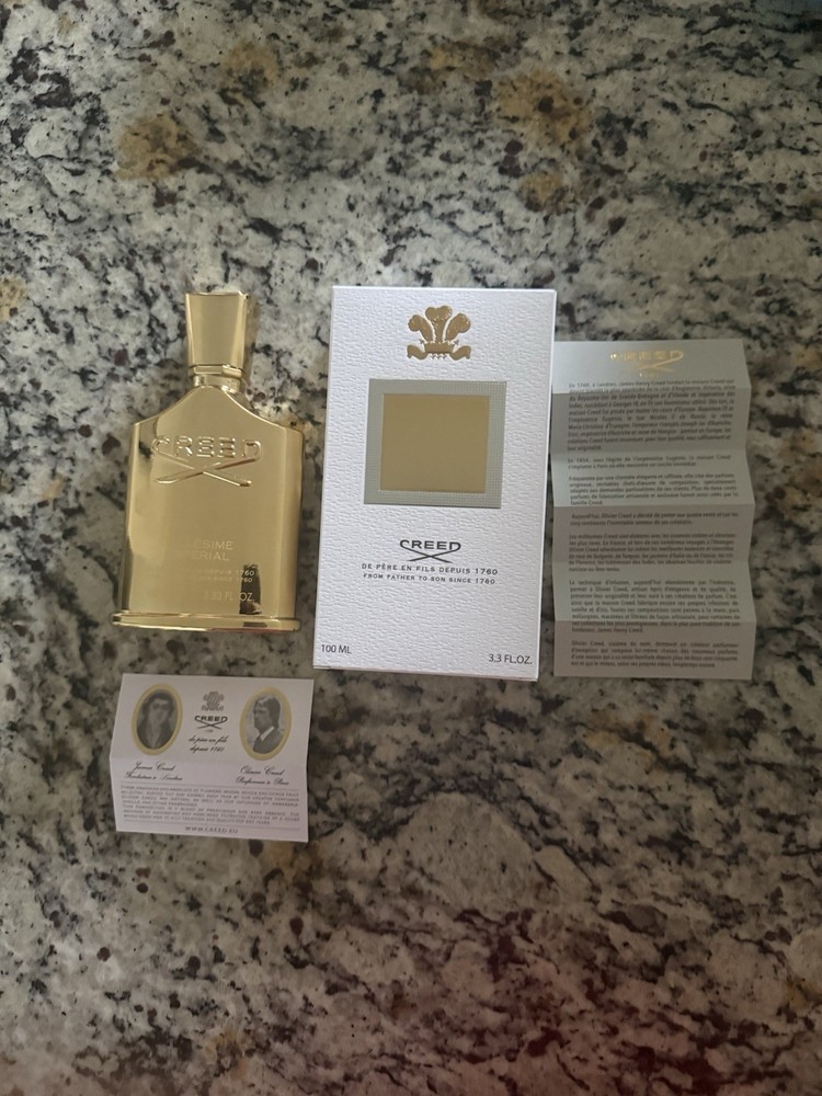 Creed Millesime Imperial Cologne Unisex Eau De Parfum 3.4 Oz Speay - Authentic