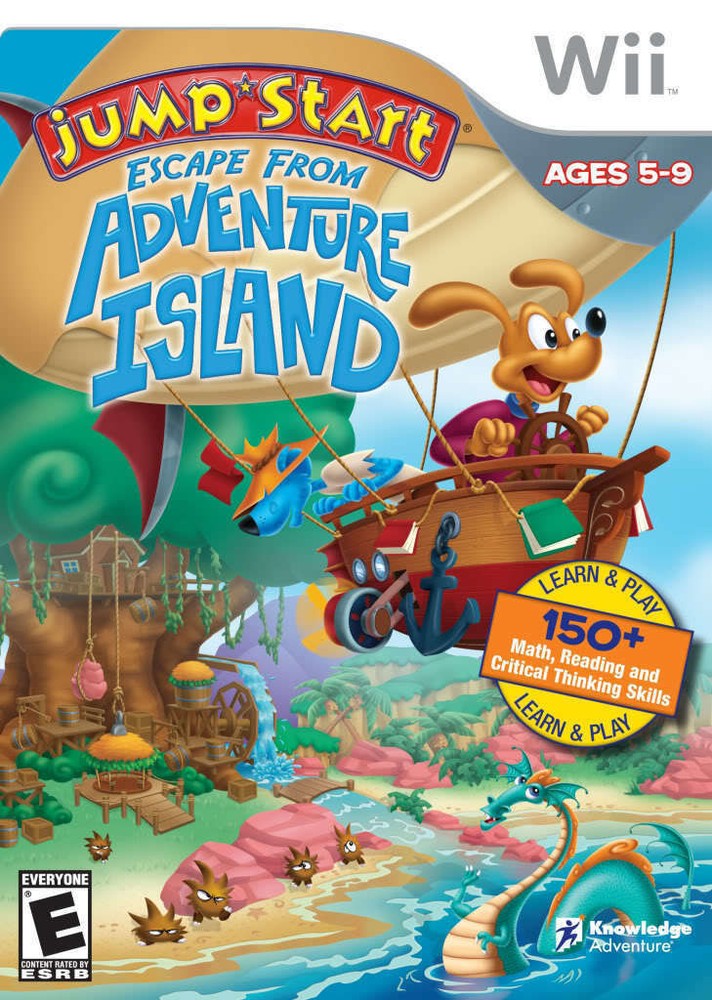 JumpStart: Escape From Adventure Island (Nintendo Wii, 2009)