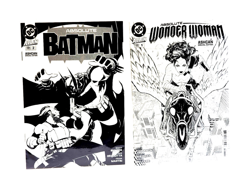 NYCC 2024 Retailer Exclusive Absolute Wonder Woman Superman 1 Ashcan Batman 2