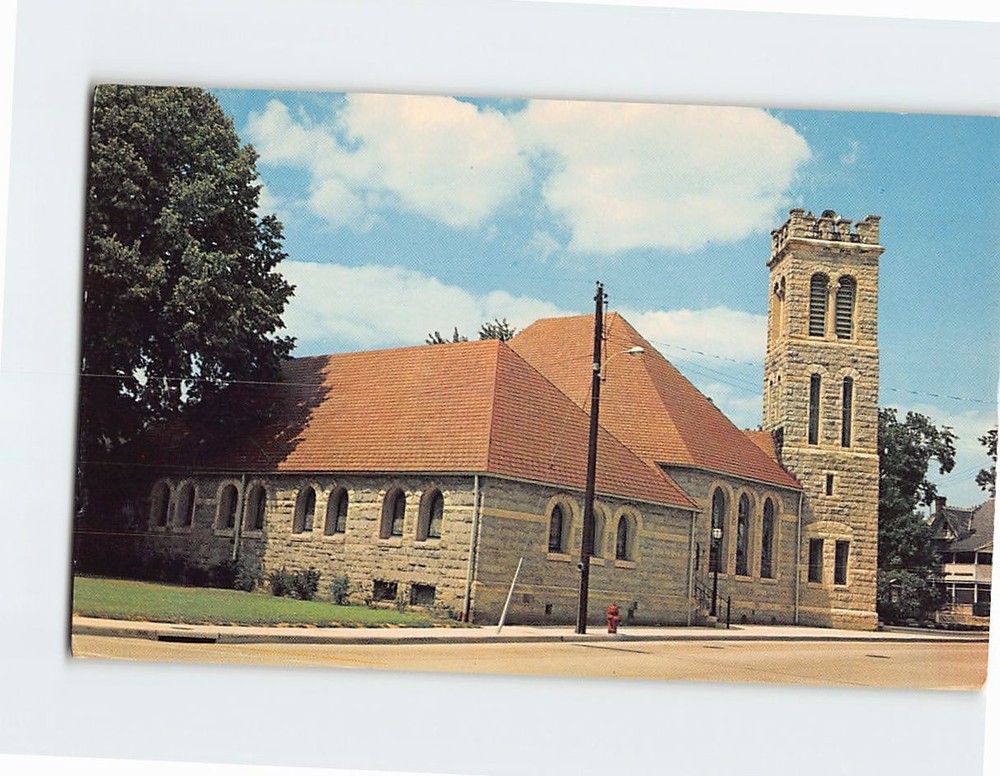 Postcard Trinity Methodist Church Salisbury Maryland USA