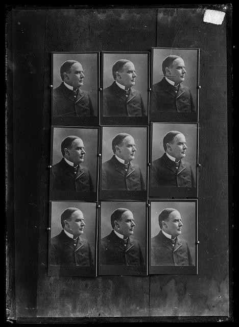 Photo:William McKinley Portrait Photo Montage