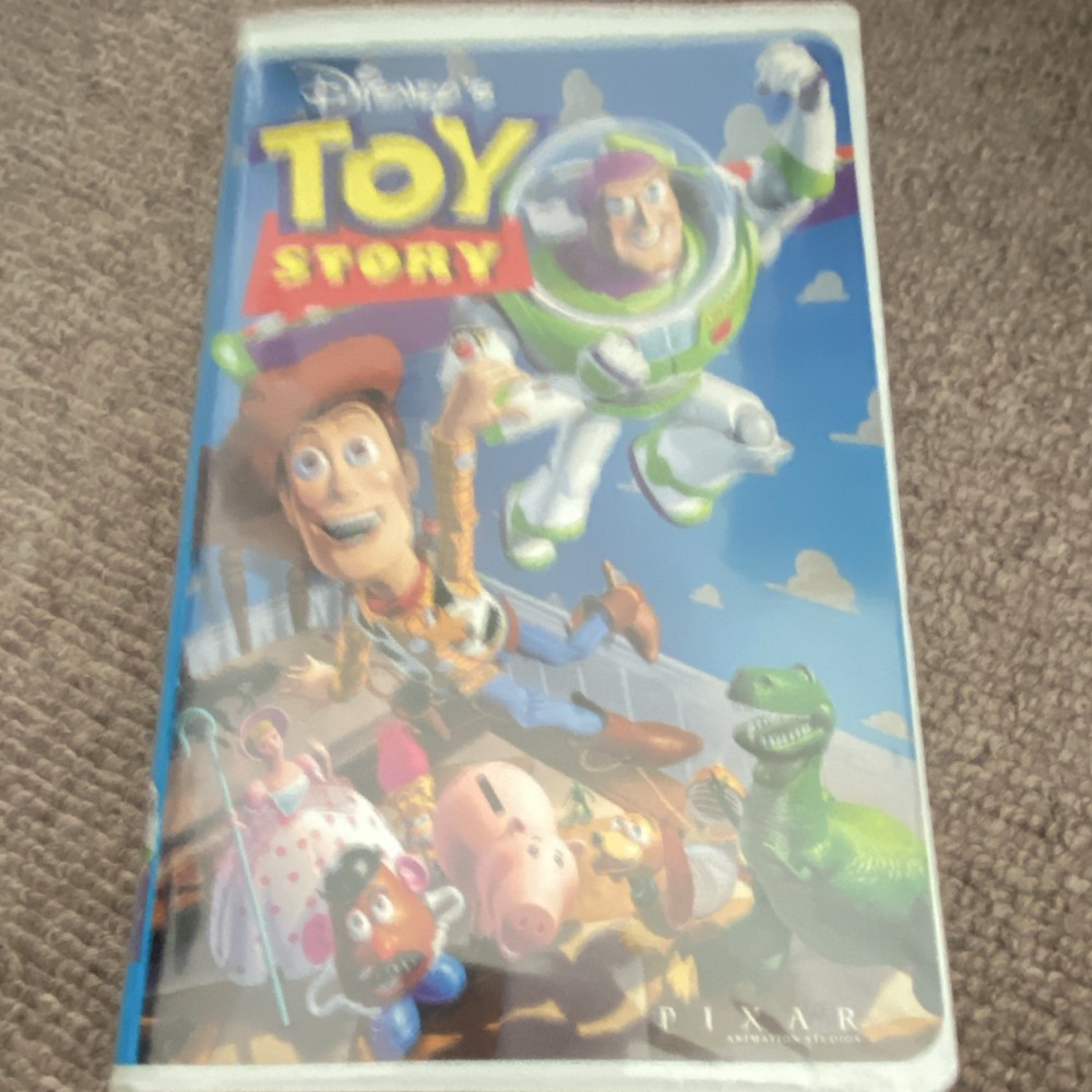 Walt Disney Home Video Toy Story VHS NTSC G 1995 English Full Screen Clamshell