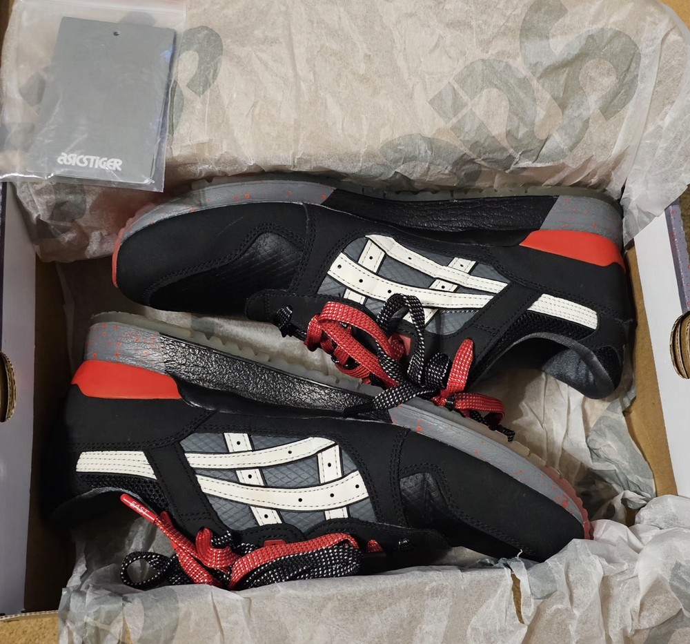 Size 9 - Asics Foot Locker x Anderson Bluu x Gel Lyte 3 G.I. Joe Snake Eyes Mens