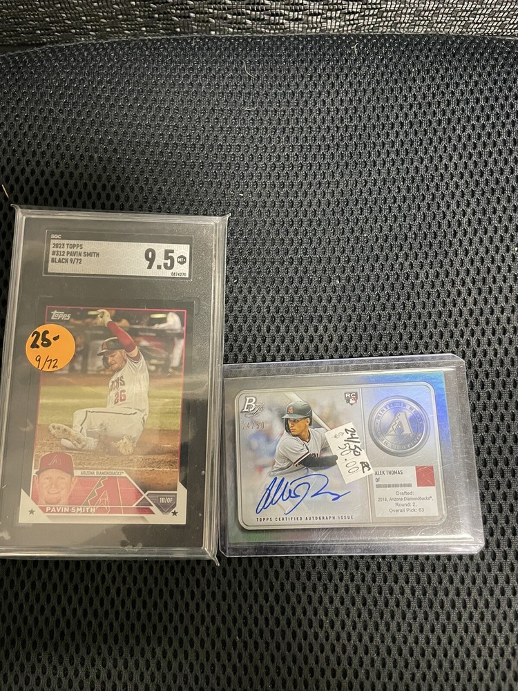 Arizona Diamondbacks 1000+ Card Lot Rookies Autos Relics #'d Carroll Lawlar Puk