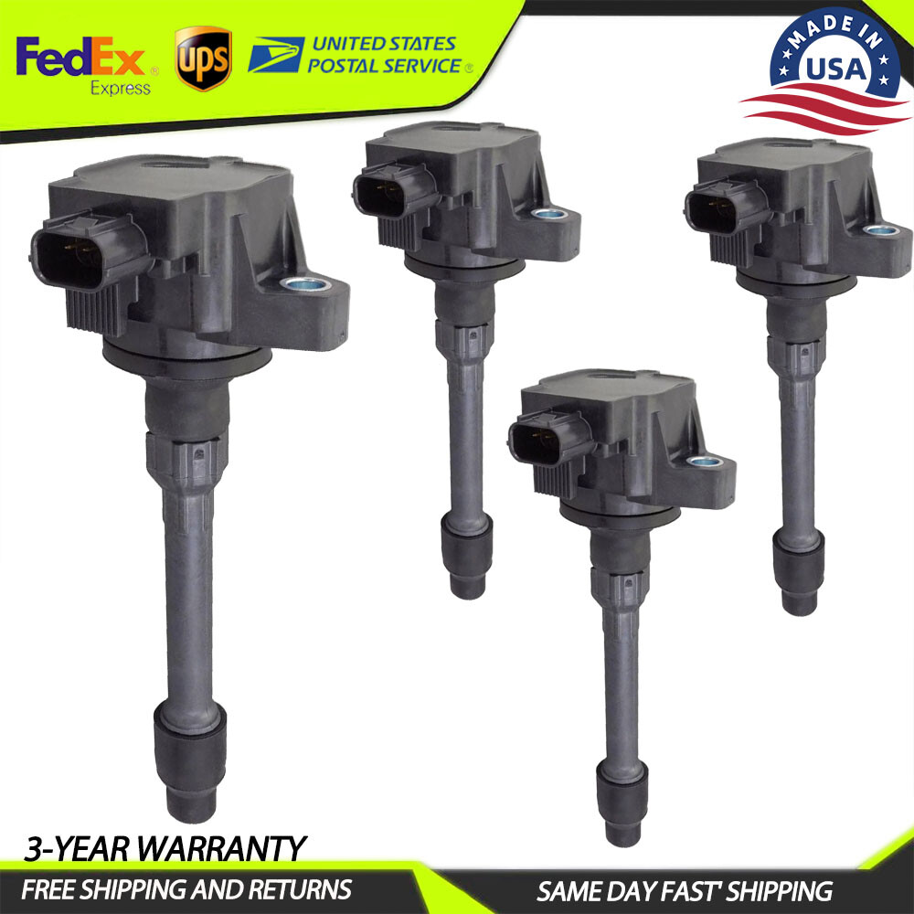 4PCS Ignition Coil For 2017-2021 Honda CR-V 1.5L 2.0L Civic 30520-59B-013 Acura