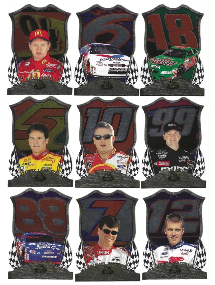 1999 Premium BADGE OF HONOR #BH15 Bill Elliott--ONE CARD ONLY!