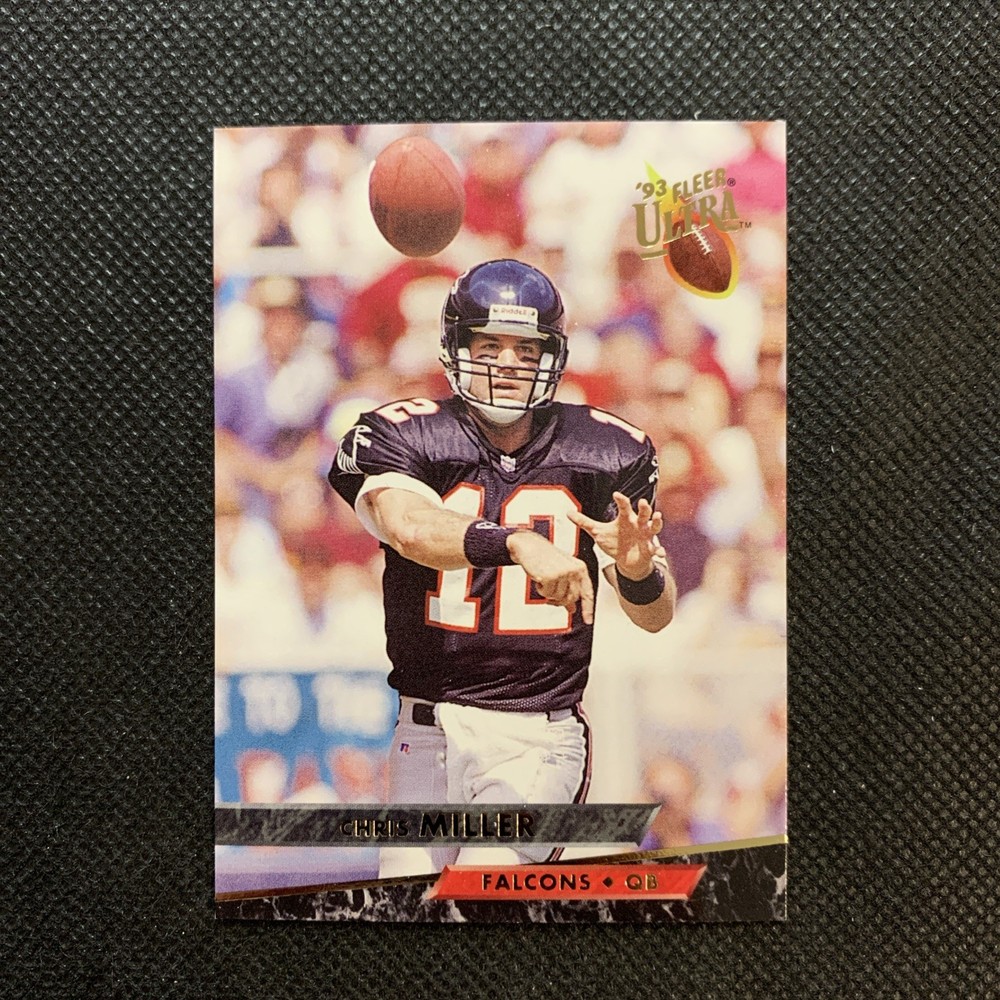 1993 Ultra #13 Chris Miller Atlanta Falcons Football Card