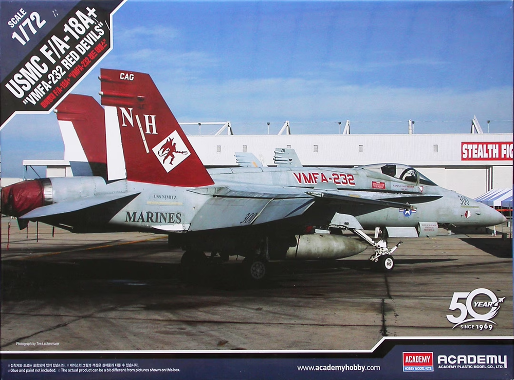 Academy Hobby 12520 USMC F/A 18A+ VMFA-232 RED DEVILS 1/72