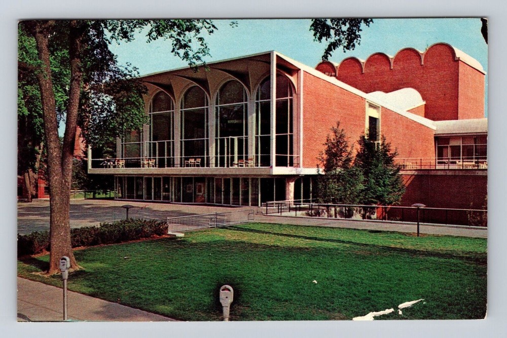 Hanover NH-New Hampshire, Hopkins Center At Dartmouth College, Vintage Postcard