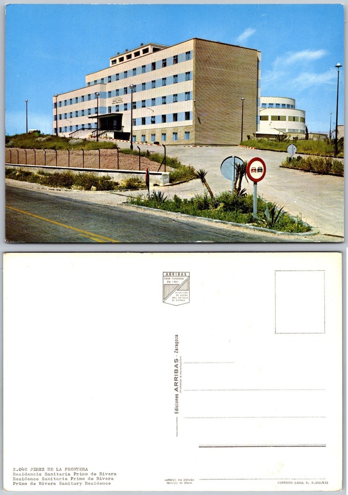 Continental Jerez De La Frontera Hospital Postcard