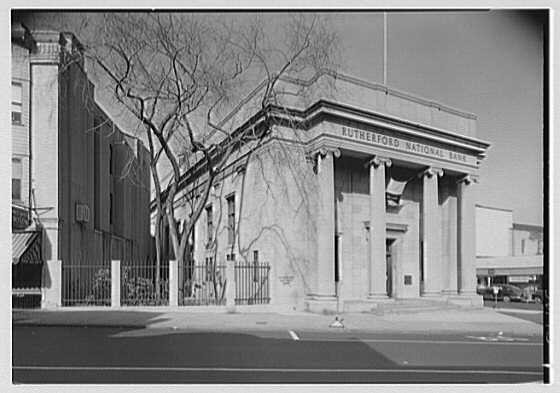 Photo:Rutherford National Bank, Rutherford, New Jersey. Exterior II