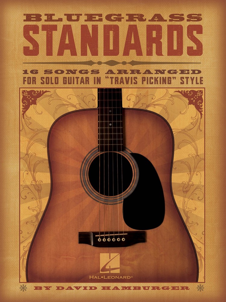 Bluegrass Standards Guitar Tab Travis Picking Style Solo Sheet Music Song Book