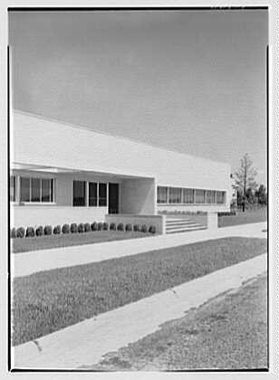Gerrish Milliken Mills, Pendleton, South Carolina. Porch, entrance and end