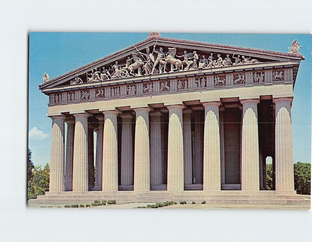 Postcard The Parthenon Centennial Park Nashville Tennessee USA