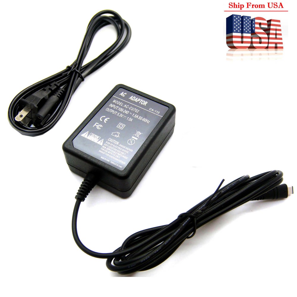 Canon LEGRIA HF R Series AC Power Adapter for R36 R37 R38 R46 R47 R48 R56 Cameras-image