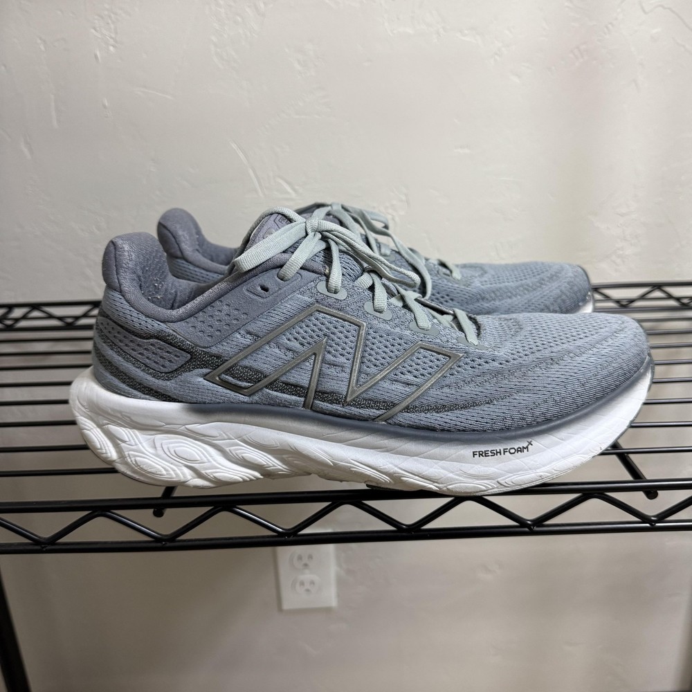 New Balance Shoes Mens Size 10 Gray Fresh Foam X 1080v12 Running Road Sneakers