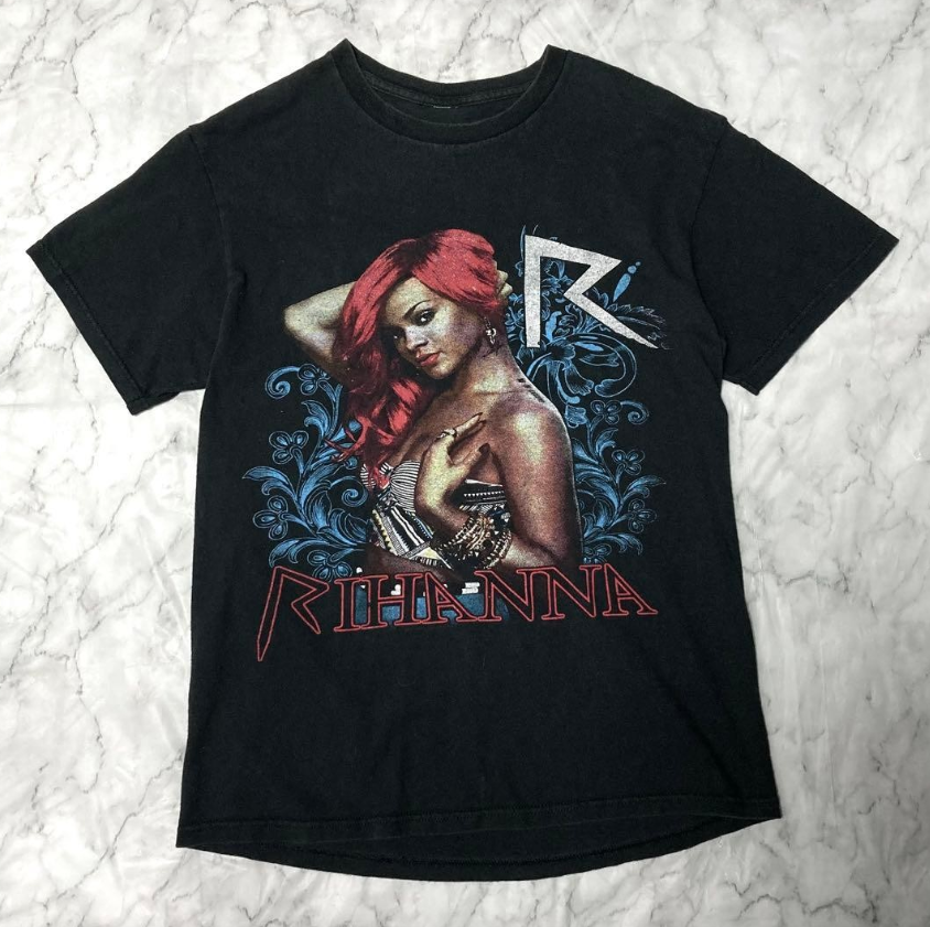 R&B Pop Rihanna Tour Hip Hop Unisex T-Shirt All Size ZA430