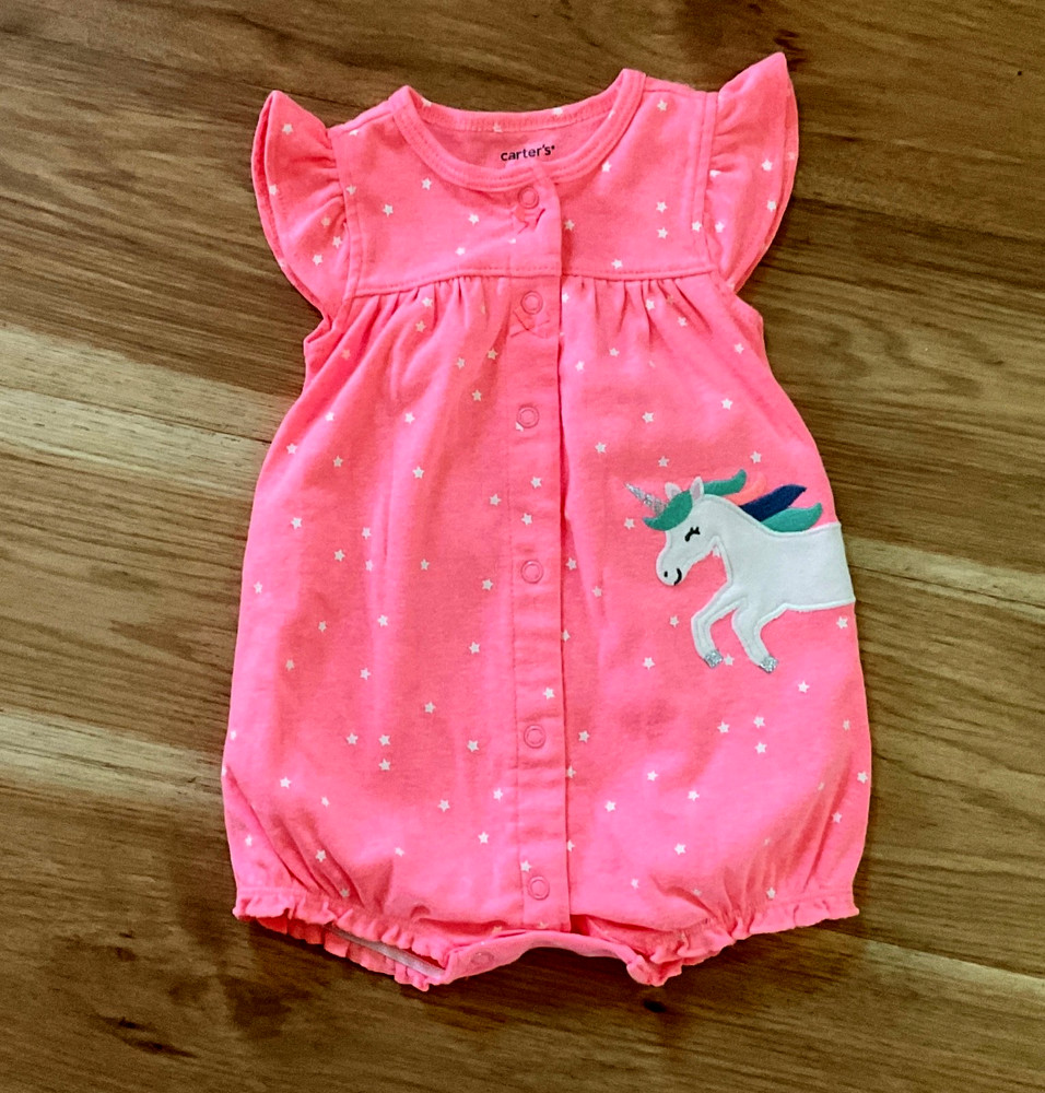 Carter’s Baby Girl Summer Romper Size 6 Months