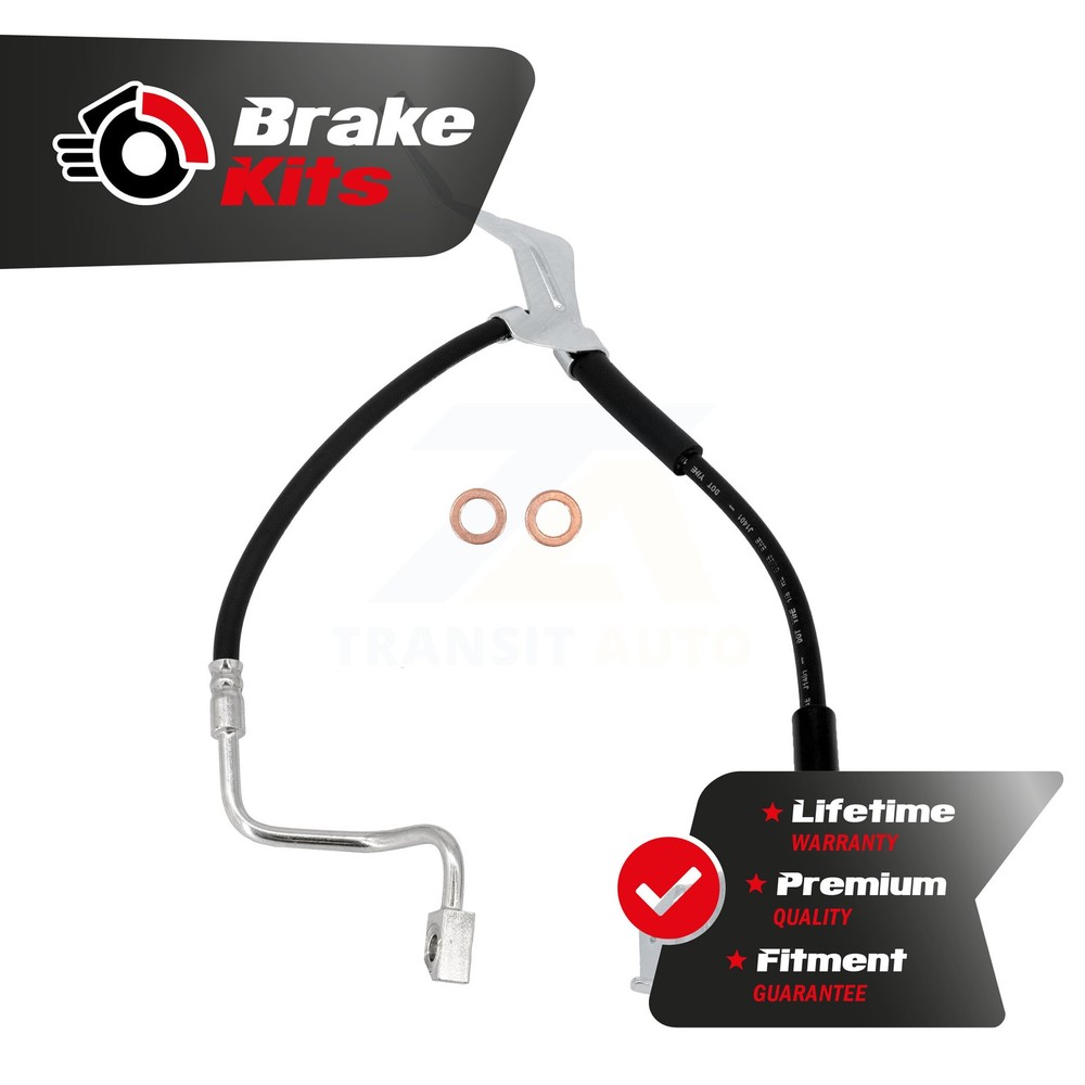 Front Left Brake Hydraulic Hose For 2005-2007 Ford F-350 Super Duty 4WD