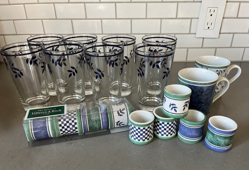 Villeroy & Boch Switch 3 CHOICE Napkin Rings Tumblers Coffee Mug Cordoba