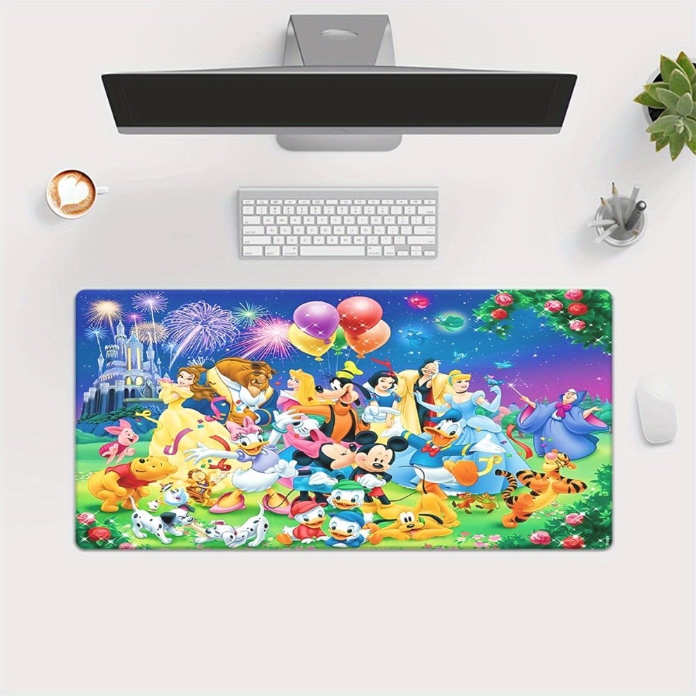 40*90cm Disney XXL Large Mouse Pad with Mickey Mouse, Princesses, Donald Duck, G