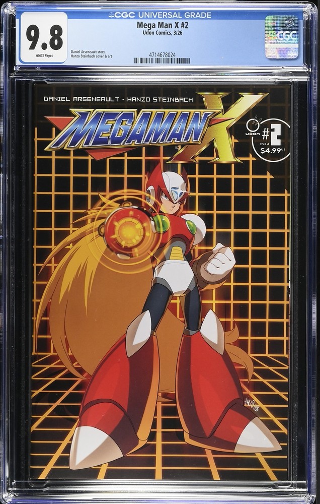 Mega Man X 2 CGC 9.8