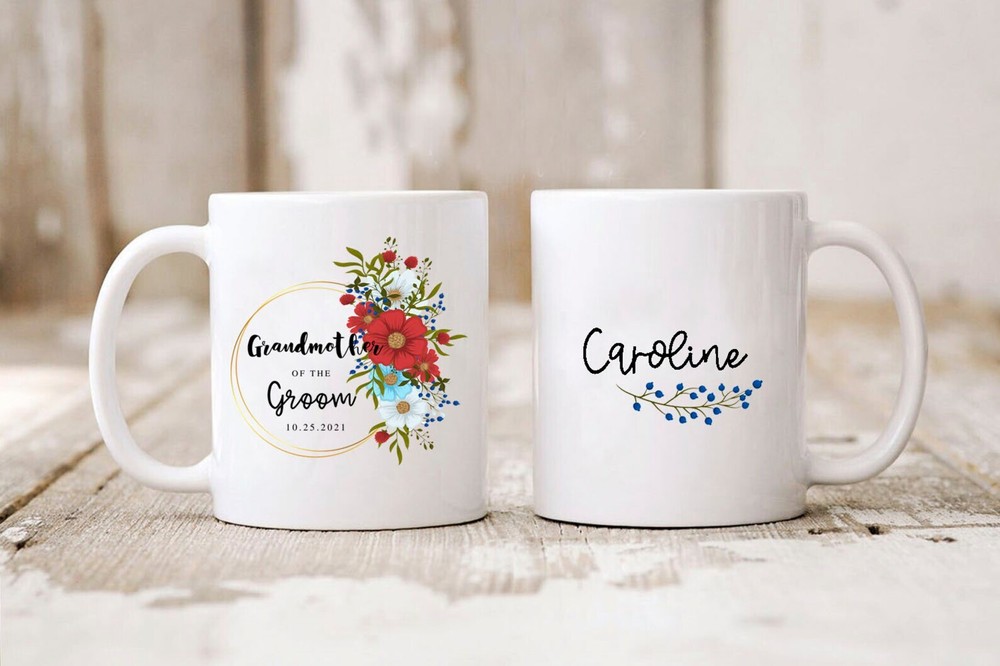 G40 Grandmother Of Groom Gift Groom Grandma Gift Nana Wedding Mug Groom Family