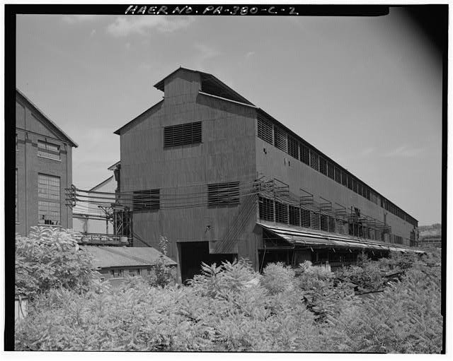 Eastern view of the open hearth building. - U.S. Steel National Tube Works,