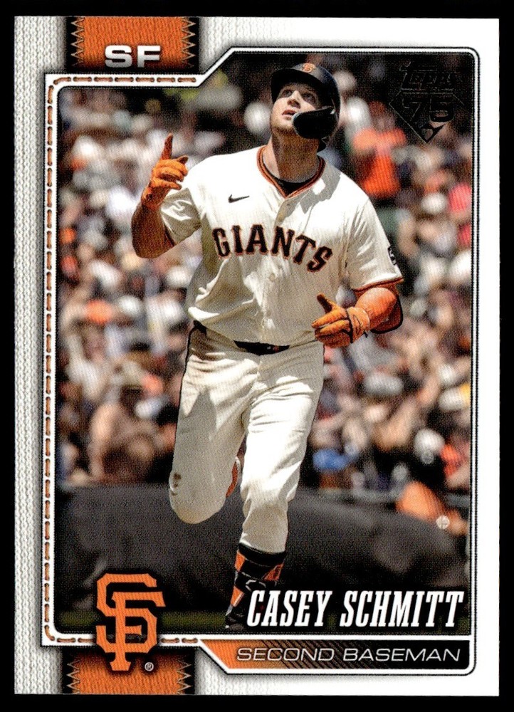 2026 Topps Series 1 Base Casey Schmitt San Francisco Giants #57