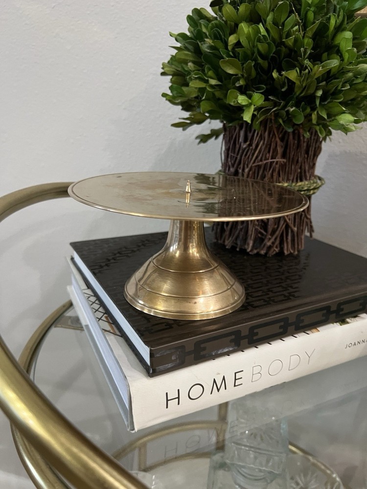 Vintage Brass Candle Holder