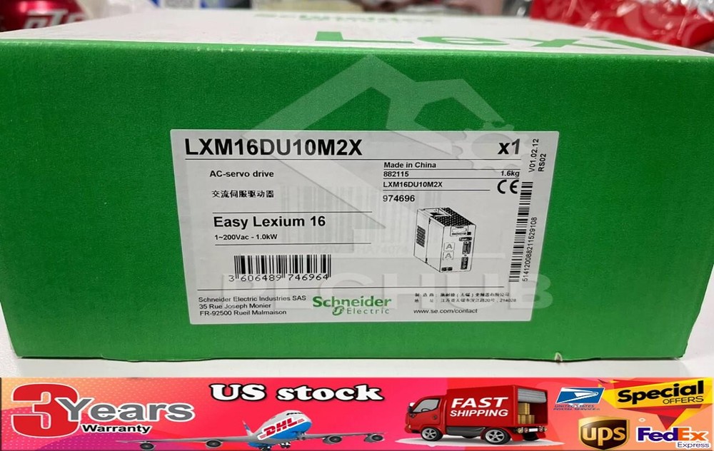 LXM16DU10M2X 100% brand new original servo drive, free shipping LXM16DU10M2X