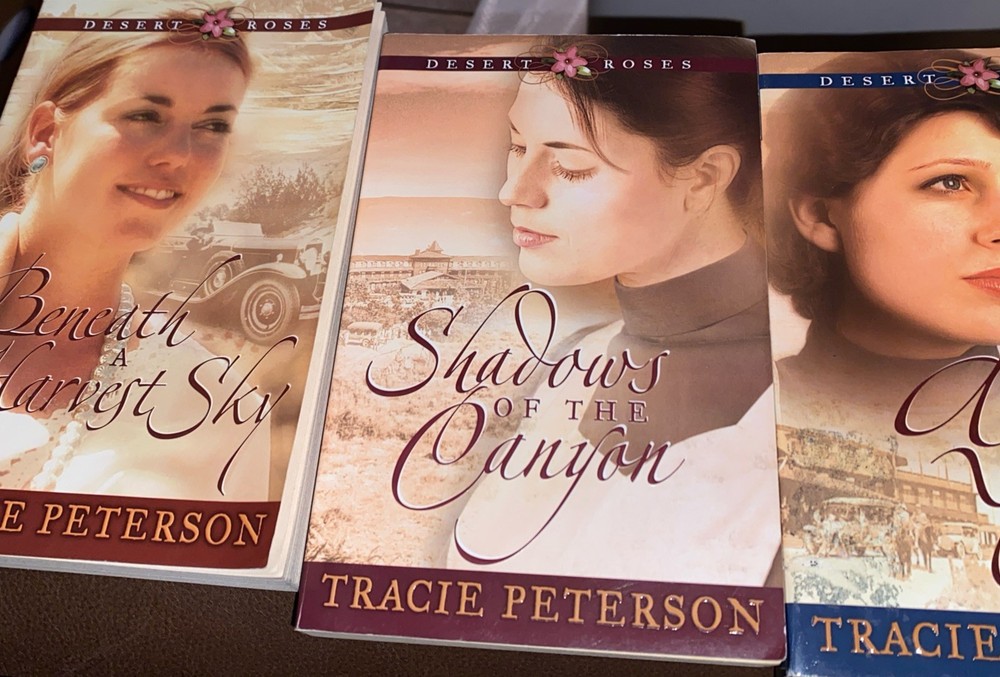 Tracie Peterson Book Lot – Shadows of the Canyon Trilogy (3 Softcovers)