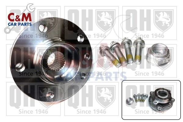 Rear Wheel Bearing Kit for JEEP RENEGADE from 2014 to 2022 - QH