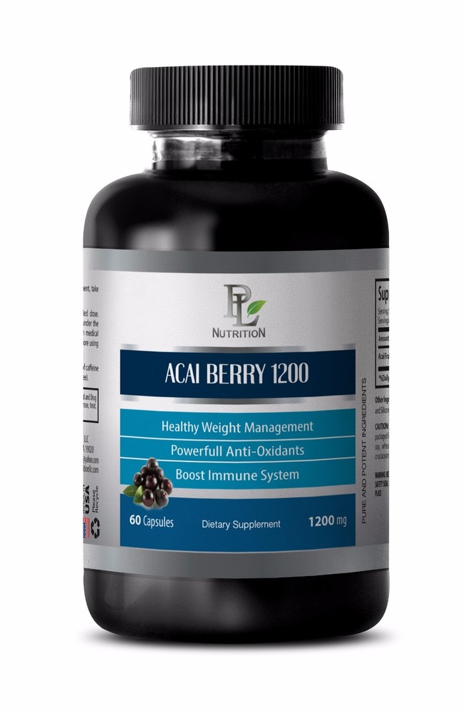 ACAI BERRY PILLS - Antioxidant Boost Supplement for Energy & Health 1Bot-image