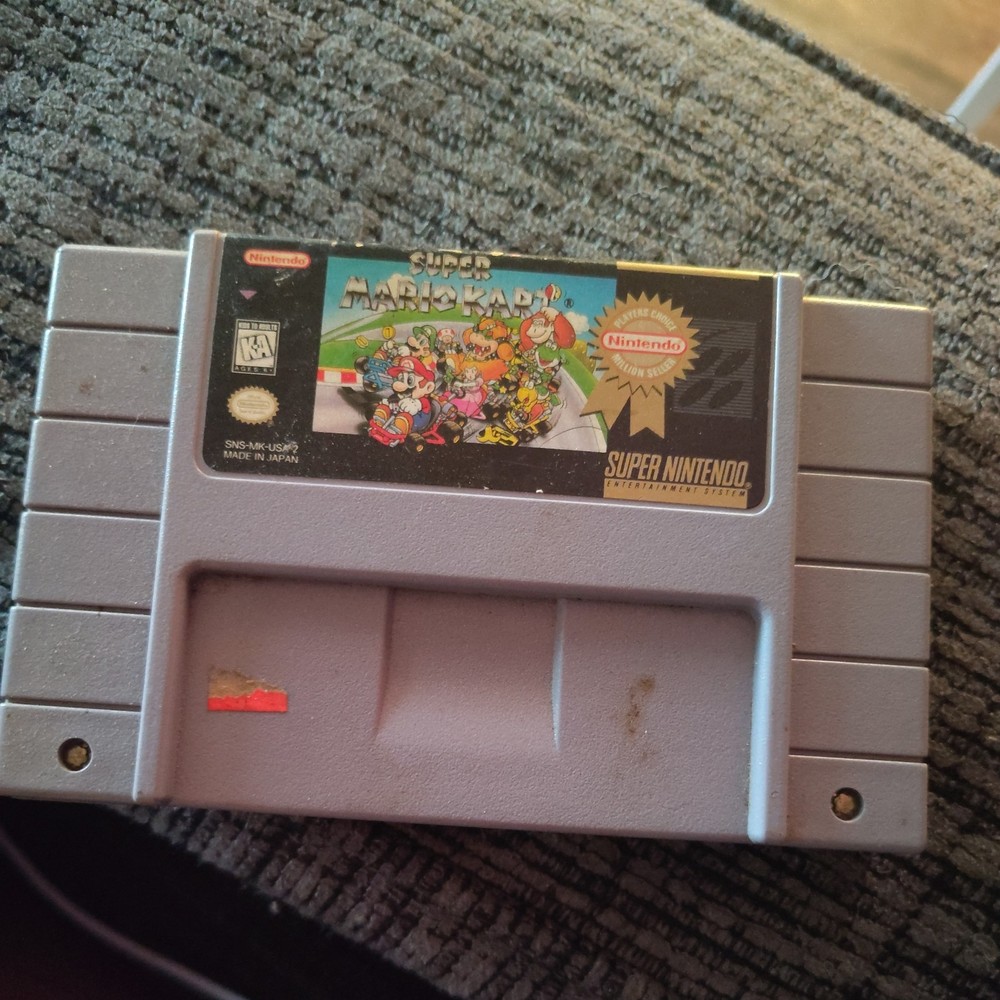 Super Mario All-Stars (Super Nintendo SNES, 1993) Cartridge Only Works Authentic