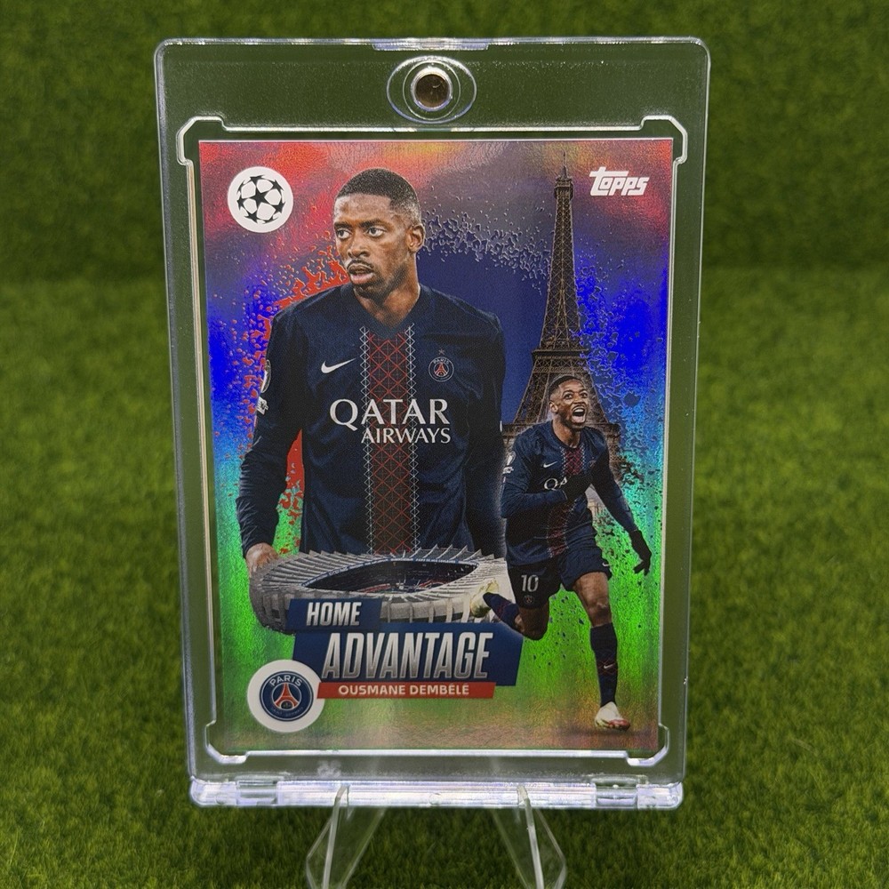 2025-26 Topps UCC Ousmane Dembele PSG Home Advantage Case Hit