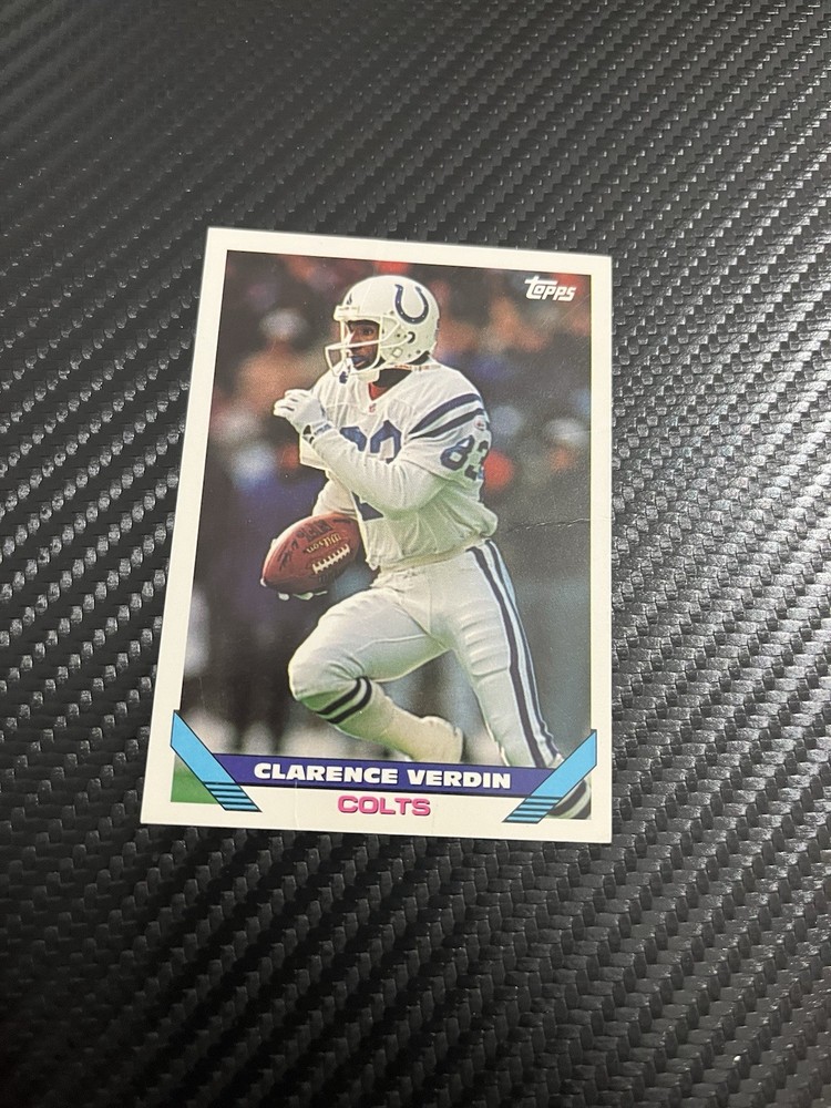 1993 Topps - #379 Clarence Verdin Indianapolis Colts
