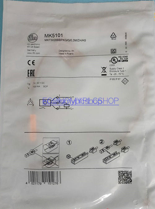 1PCS IFM Magnetic Switch Sensor MK5101 New