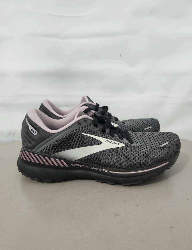 Brooks Adrenaline GTS 22 Running Shoes Women's Size 9.5 Pearl Metallic