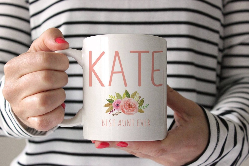Personalized Best Aunt Ever Mug Gifts For Aunts Sister Gift Sister Mug Aunt To