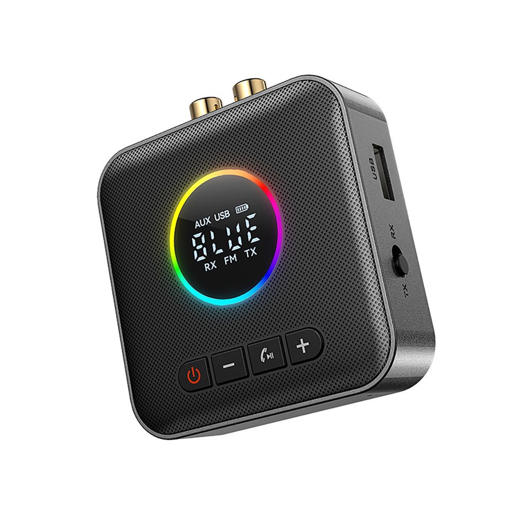 3-in1 Type-C Bluetooth 5.4 FM Transmitter with AUX RCA Adapter