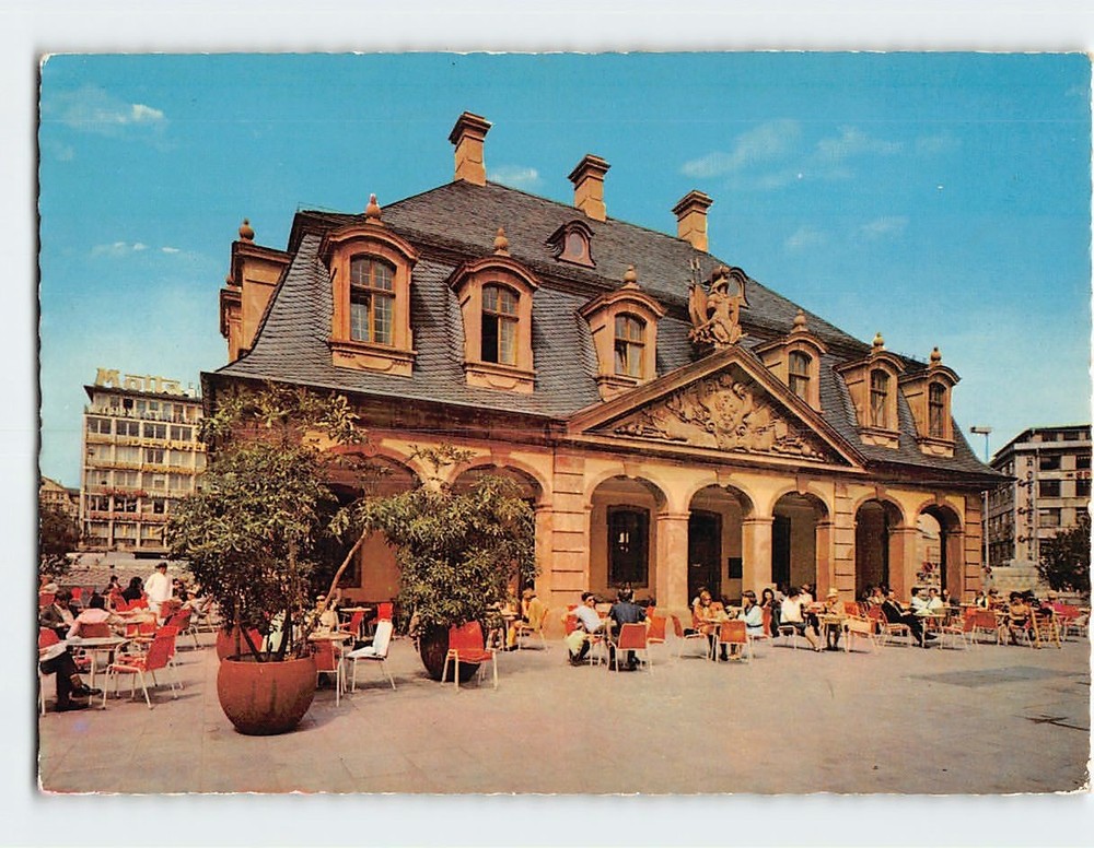Postcard Hauptwache Frankfurt Germany