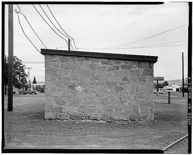 Yakima Valley Transportation Company Interurban Railroad South Elevation 1900s
