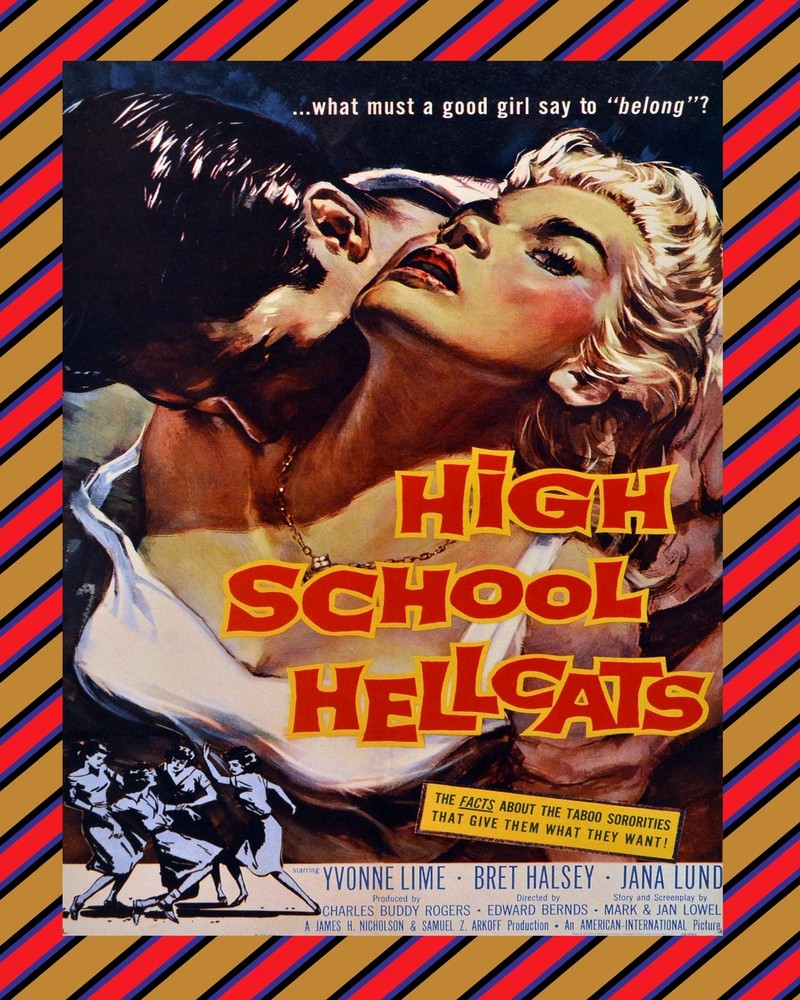8585.Decoration movie Poster.Home Room wall art design.High School Hellcats film