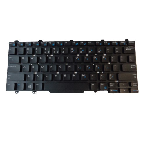 US Keyboard for Dell Latitude 5490 5491 5495 Laptops - Non-Backlit No Pointer