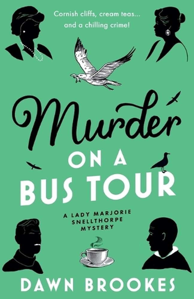 Murder on a Bus Tour by Dawn Brookes Paperback Book