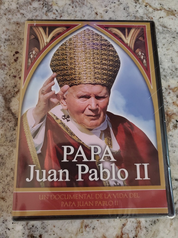 Brand New Spanish DVD Papa Juan Pablo II Un Documental La Vida Del